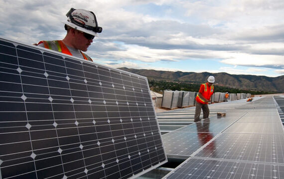 Obras planejadas com energia solar